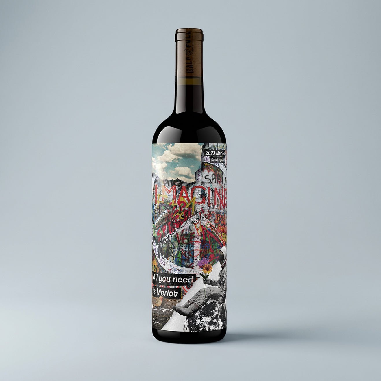 All You Need | 2023 Merlot - Calistoga AVA - Half Full Wine Co.